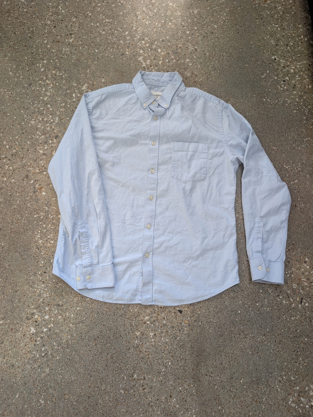 Goodfellow & Co Light Blue Button-Down Oxford Shirt